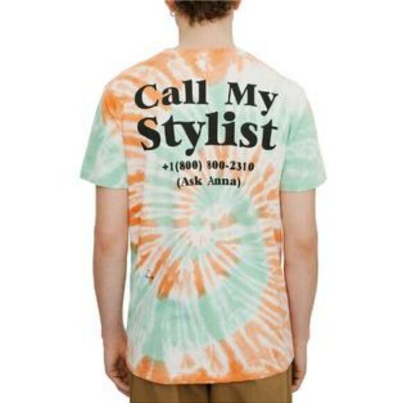 Eleven Paris Call My Stylist Tie-Dye T-Shirt sz XXL - Picture 2 of 11